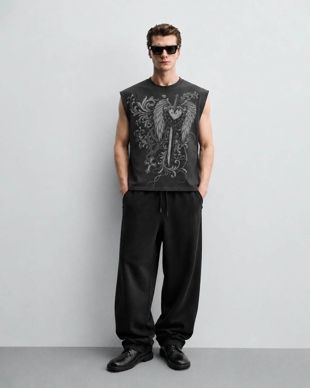 Dagger Dark Grey Vest