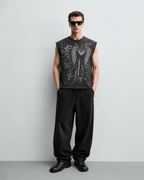 Dagger Dark Grey Vest