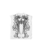 Angel White Vest