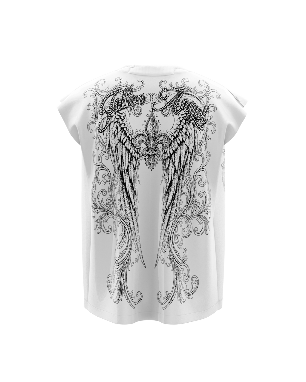 Angel White Vest