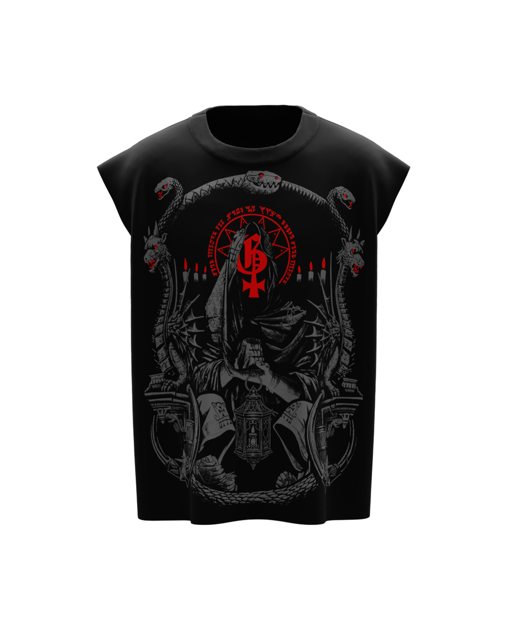 Chakra Black Vest