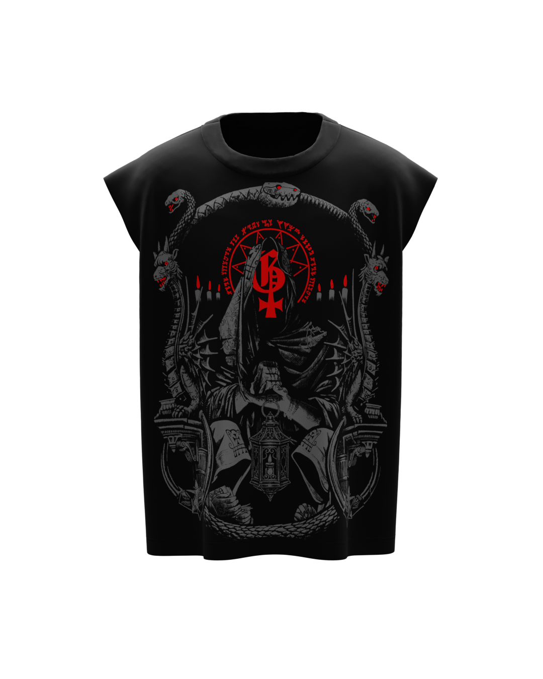 Chakra Black Vest