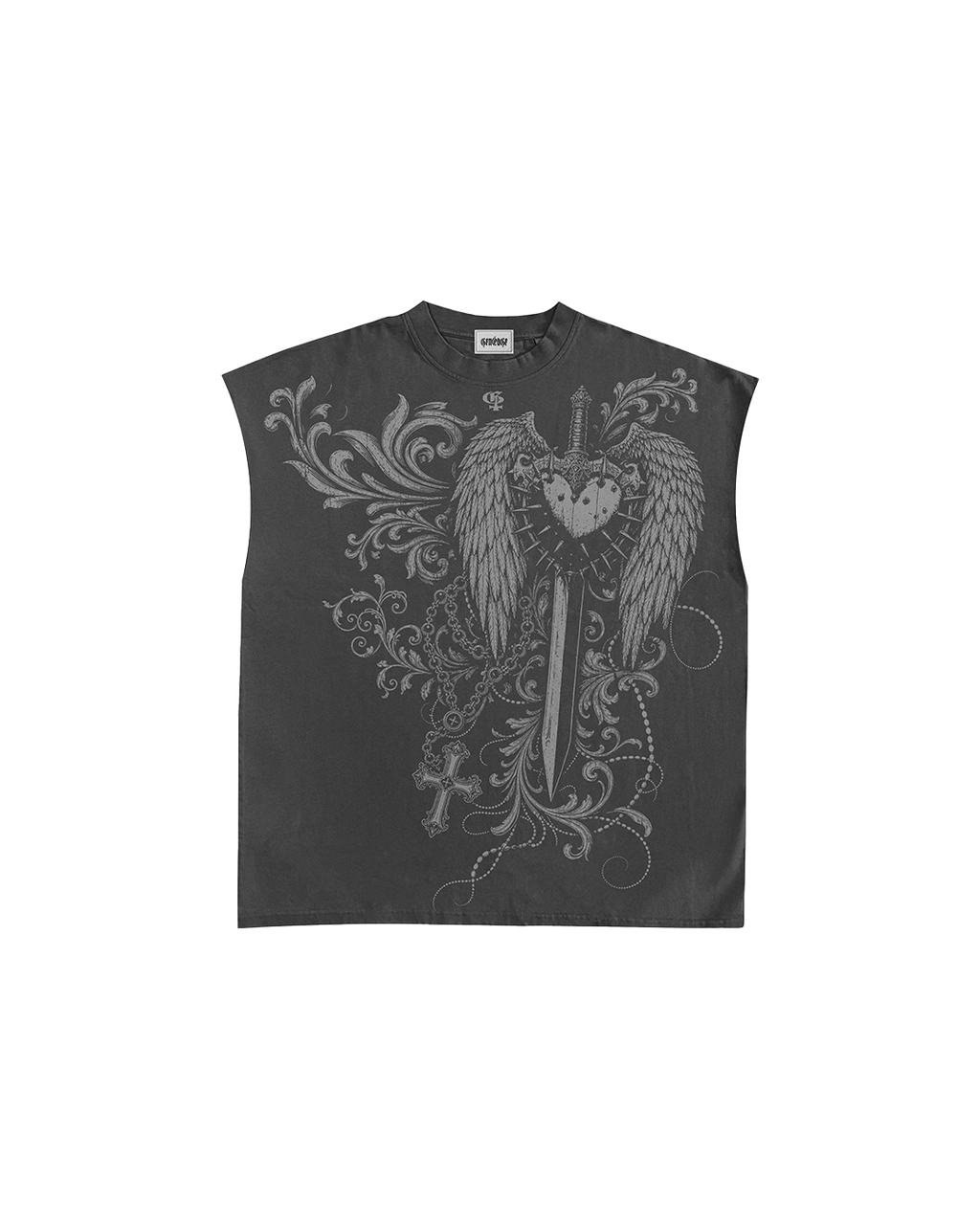 Dagger Dark Grey Vest
