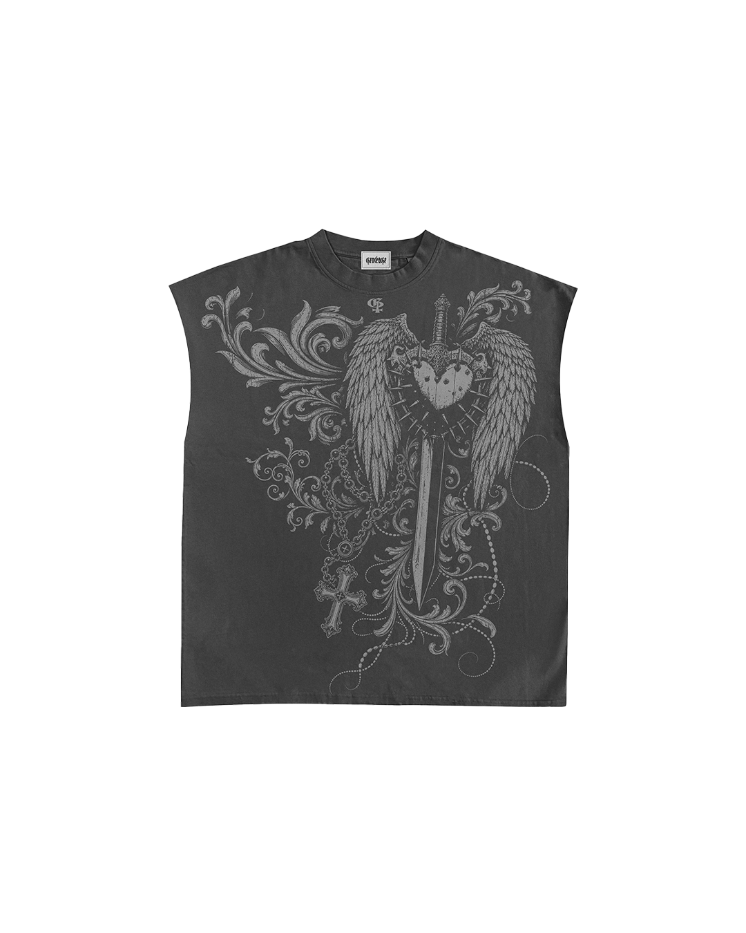 Dagger Dark Grey Vest
