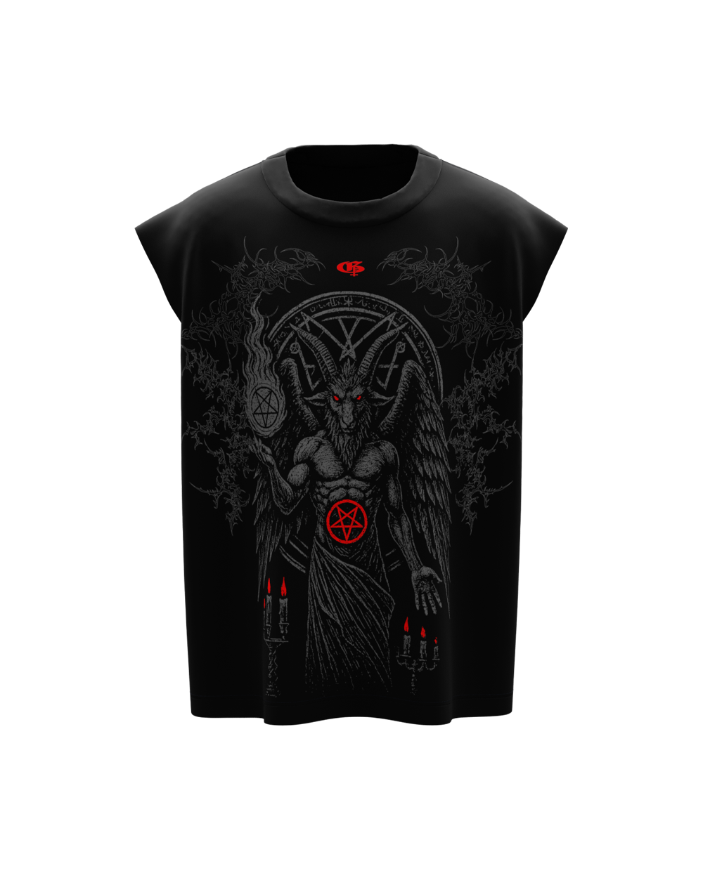 Heathen Black Vest