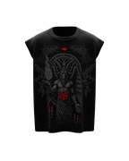 Heathen Black Vest