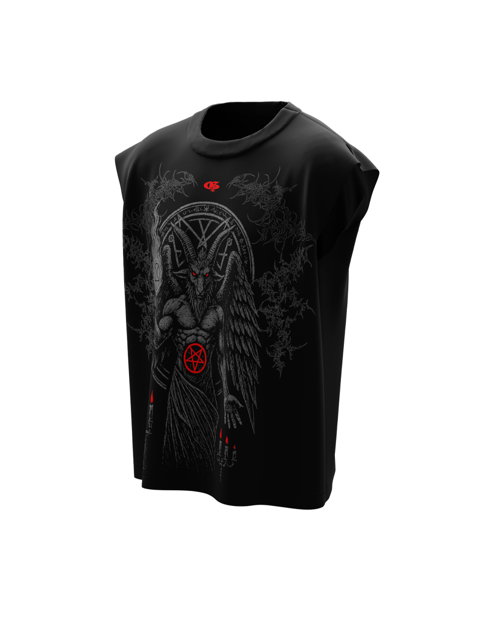 Heathen Black Vest