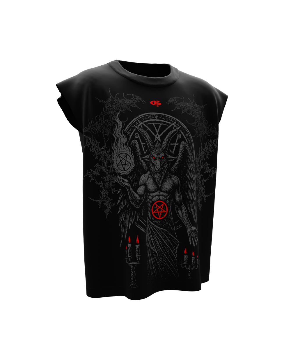 Heathen Black Vest