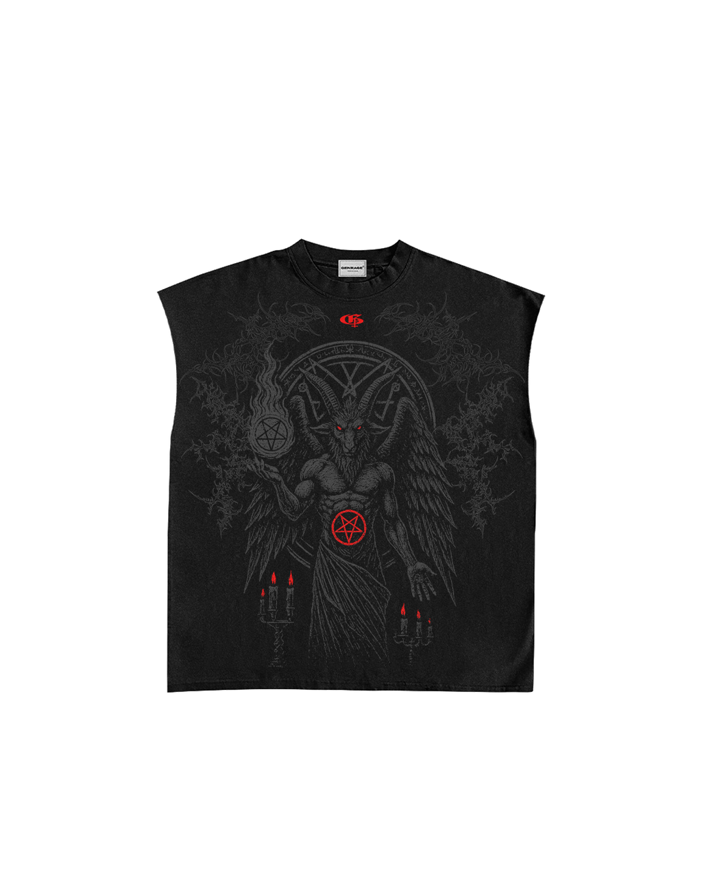 Heathen Black Vest