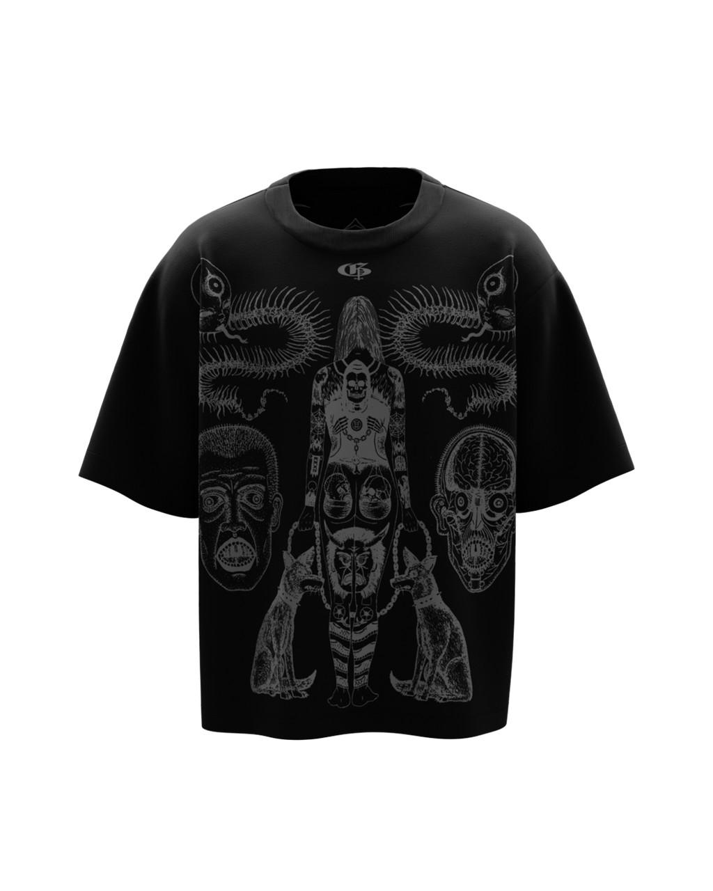 Inked Black Tshirt