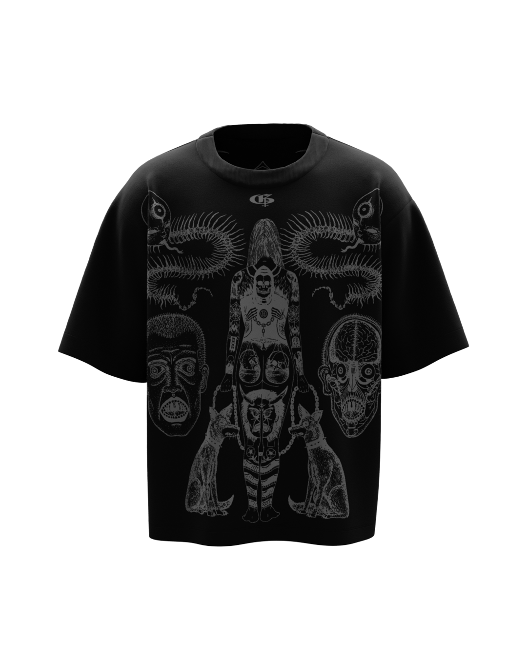 Inked Black Tshirt