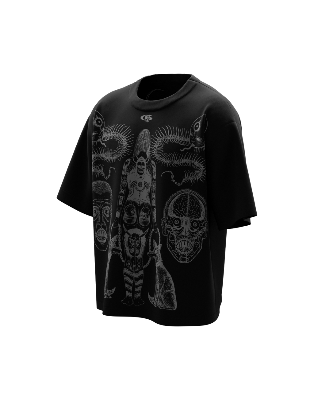 Inked Black Tshirt