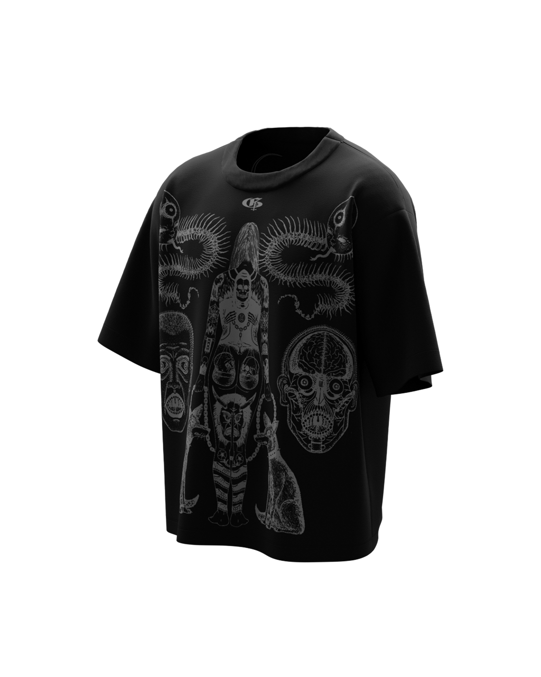Inked Black Tshirt