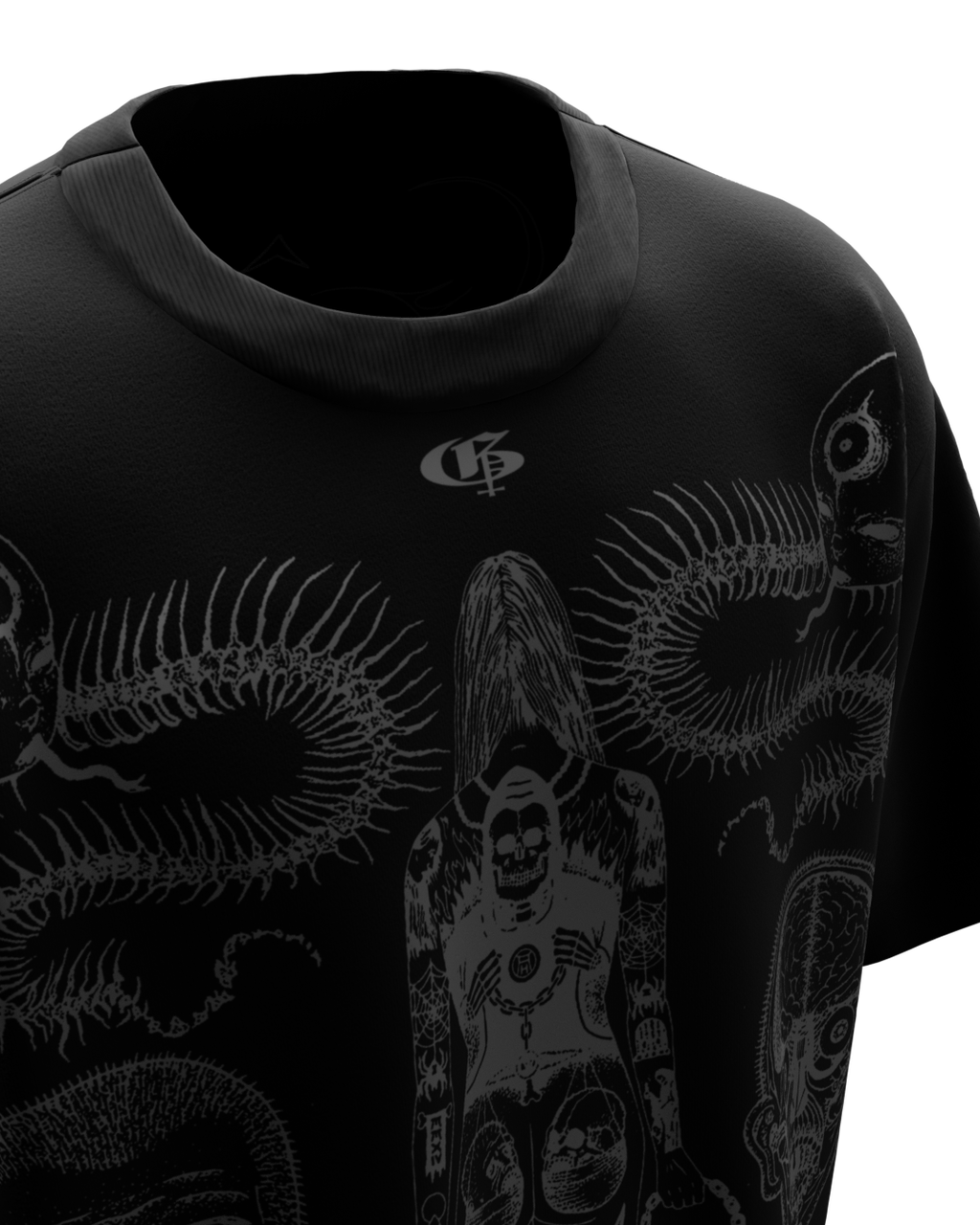 Inked Black Tshirt