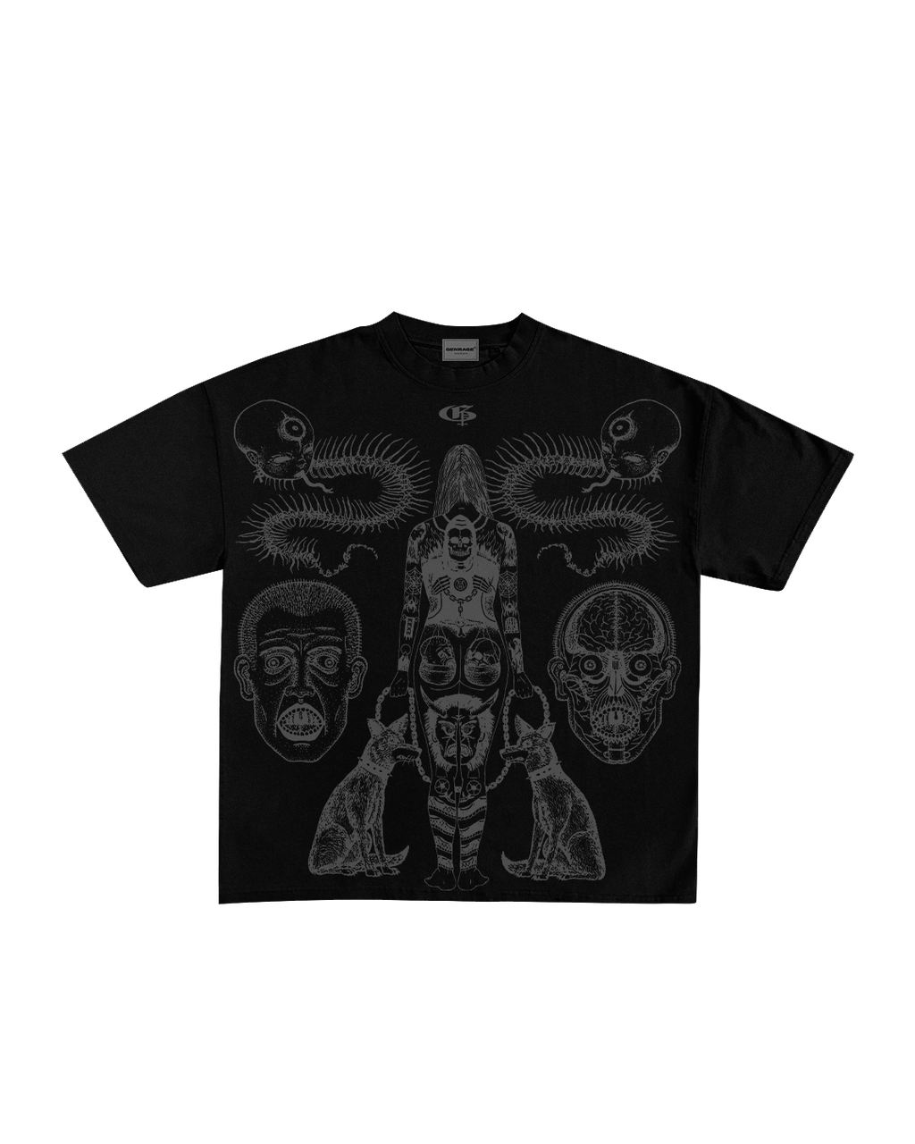 Inked Black Tshirt
