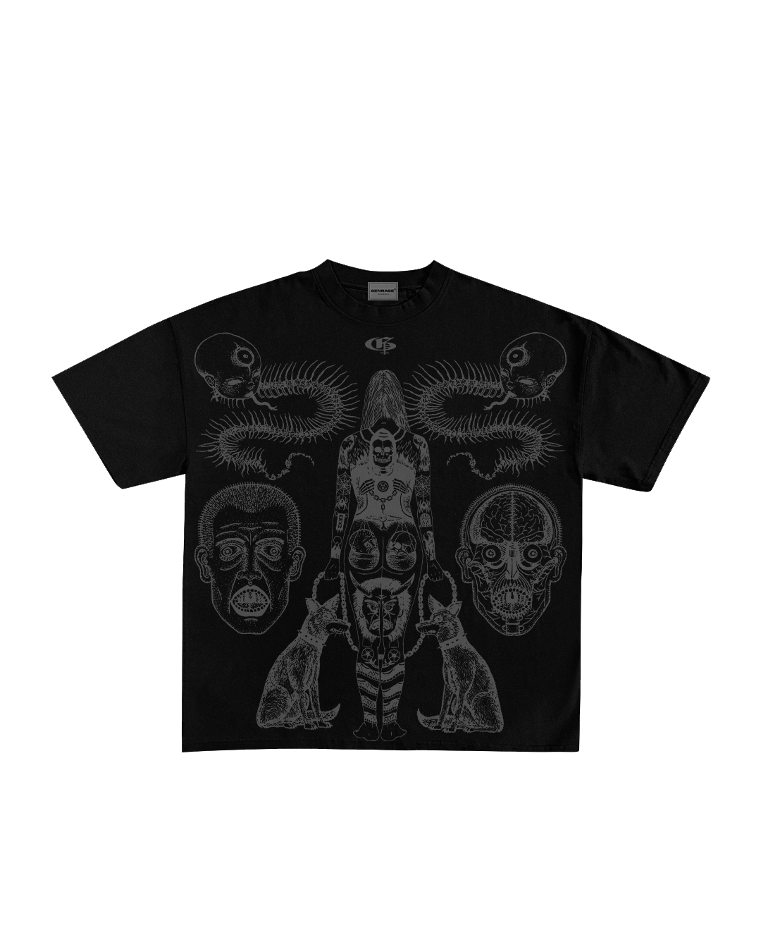 Inked Black Tshirt