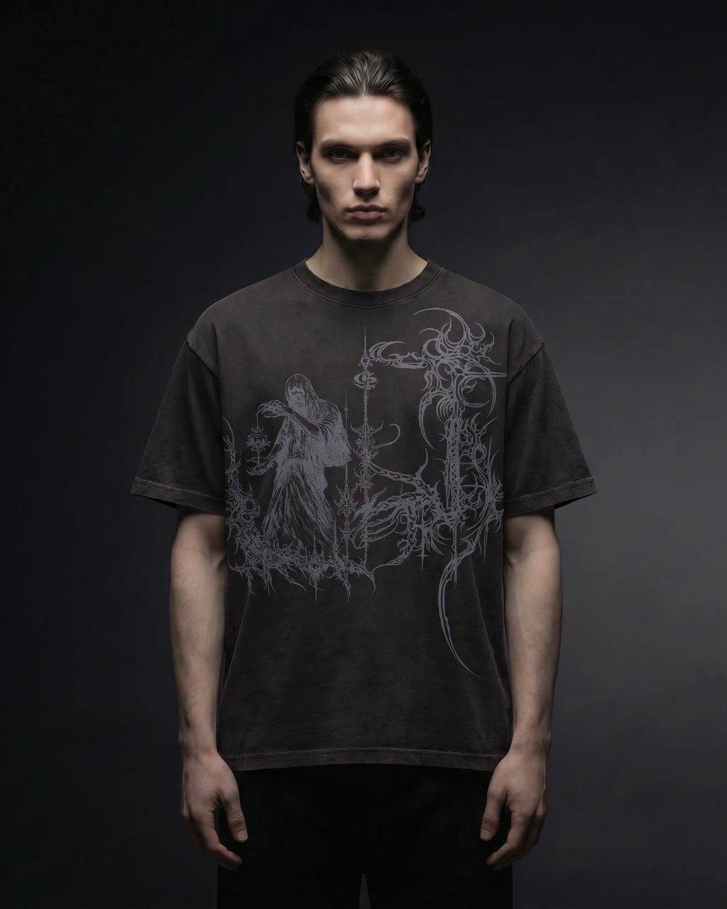 Lumen Dark Brown Tshirt