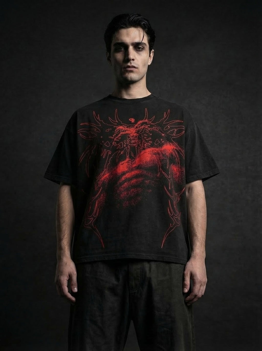 Mahoraga Black Tshirt