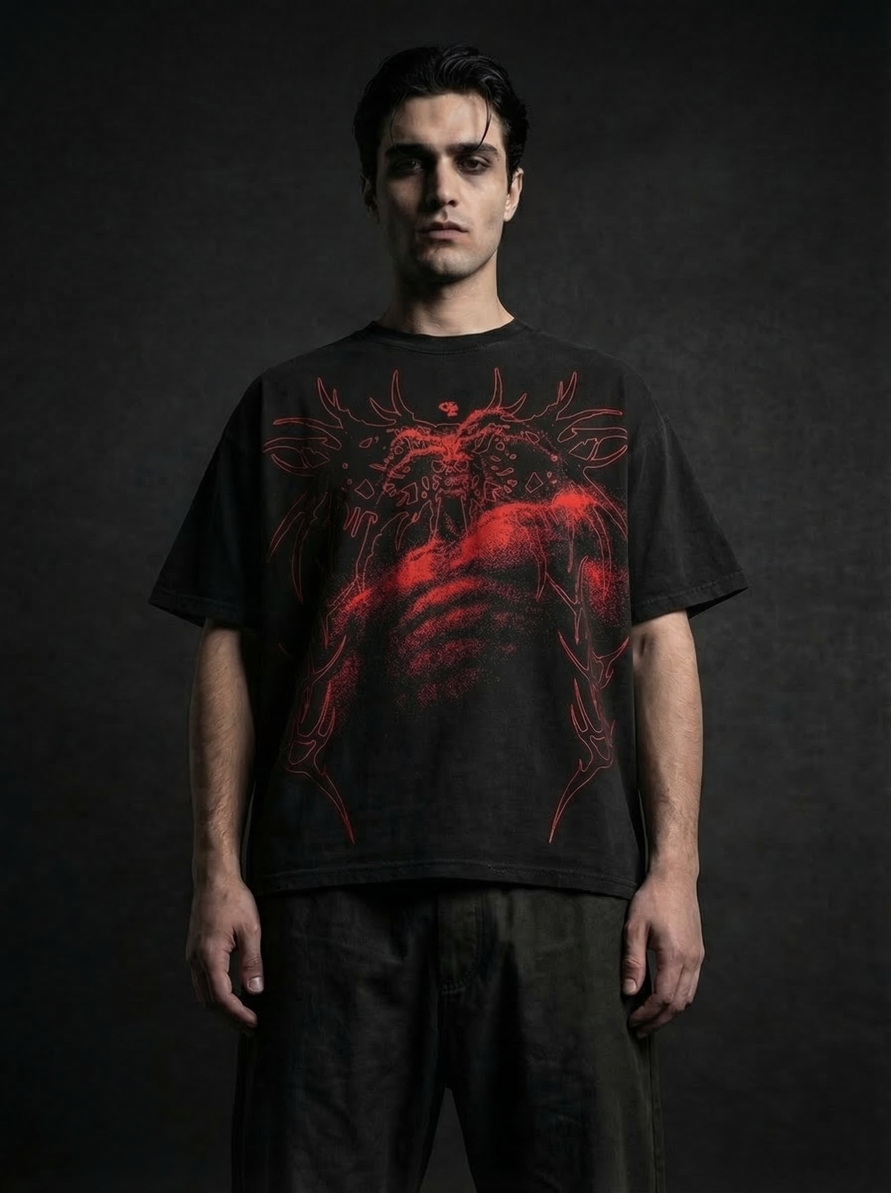 Mahoraga Black Tshirt