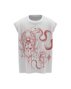 Medusa White Vest