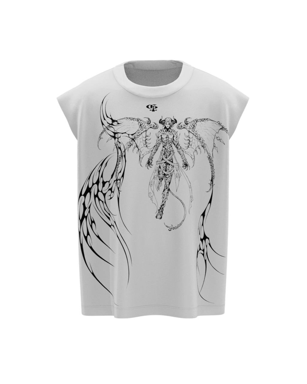 Noctra White Vest