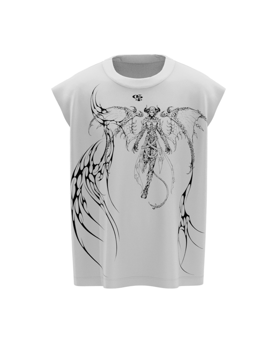 Noctra White Vest