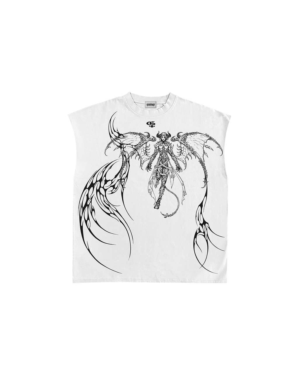 Noctra White Vest
