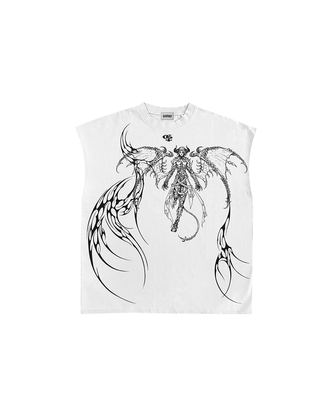 Noctra White Vest