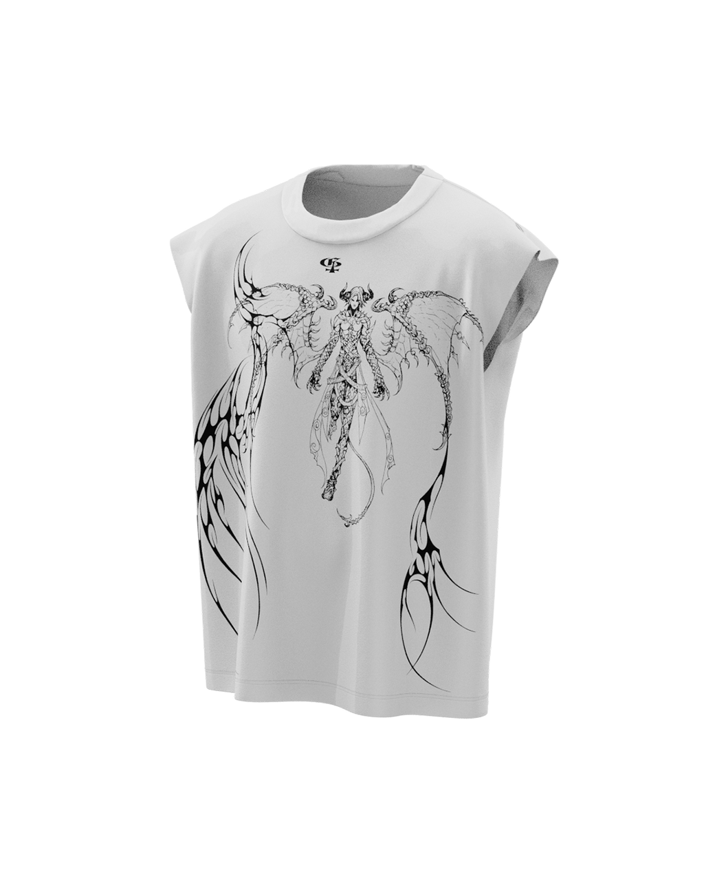 Noctra White Vest
