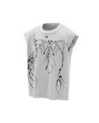 Noctra White Vest