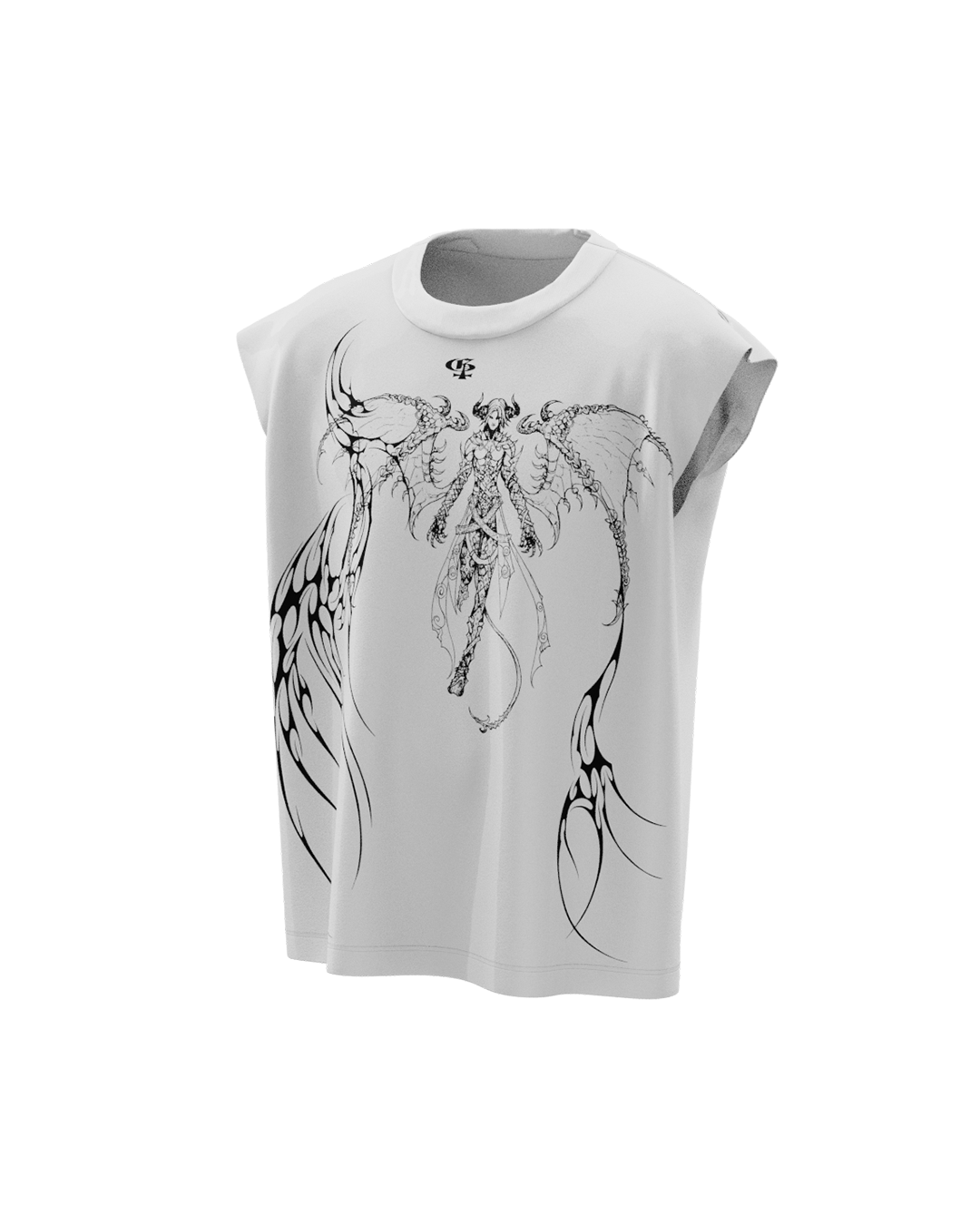 Noctra White Vest