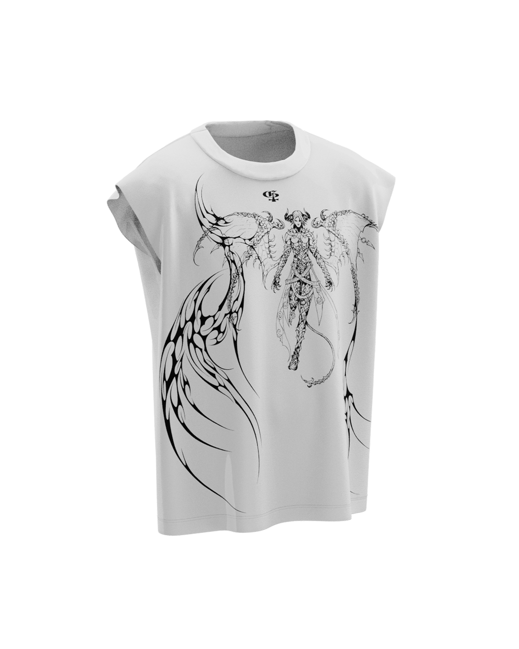 Noctra White Vest
