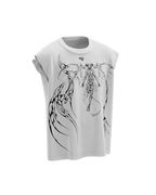 Noctra White Vest
