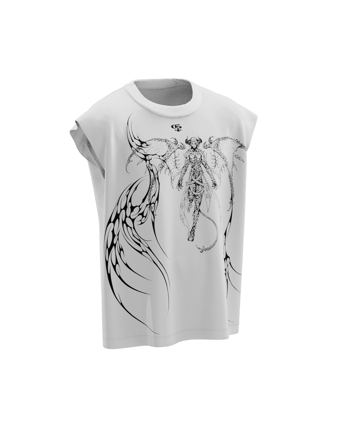 Noctra White Vest