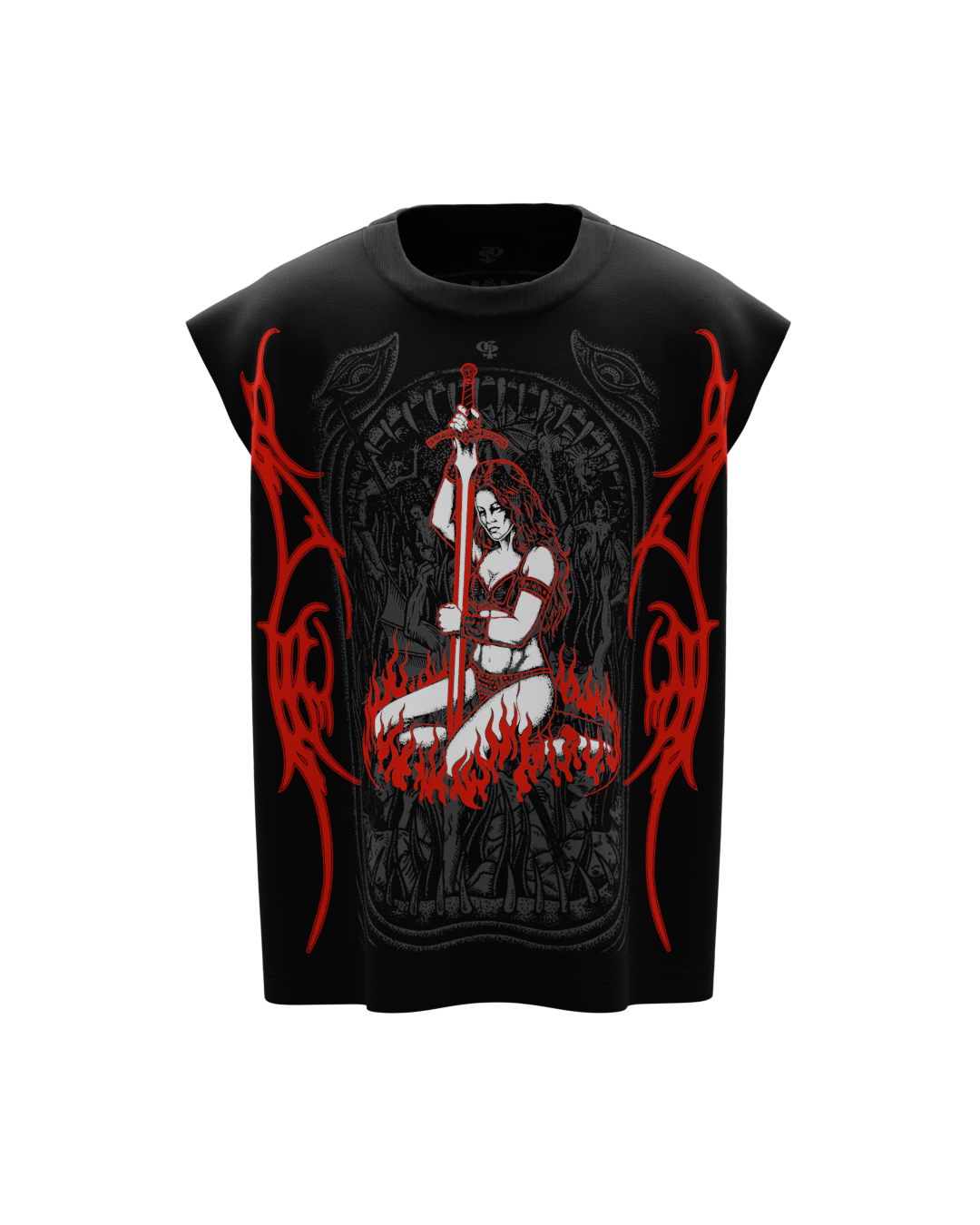 Nyra Black Vest