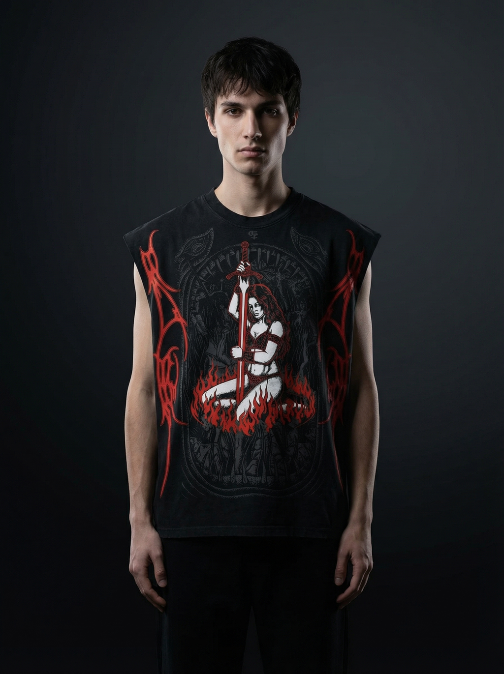 Nyra Black Vest