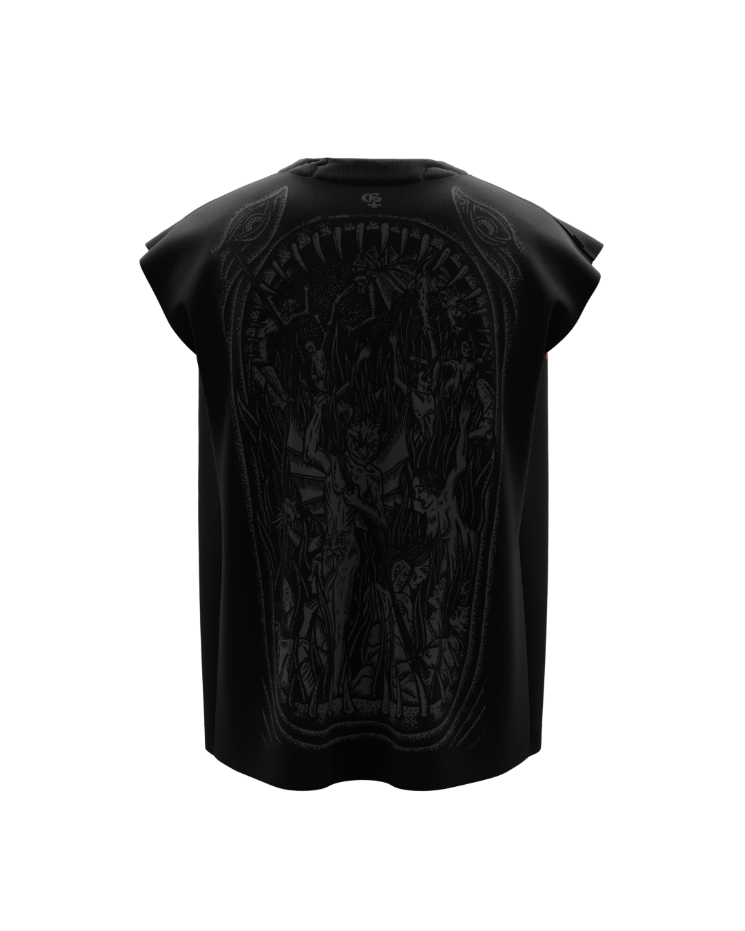 Nyra Black Vest