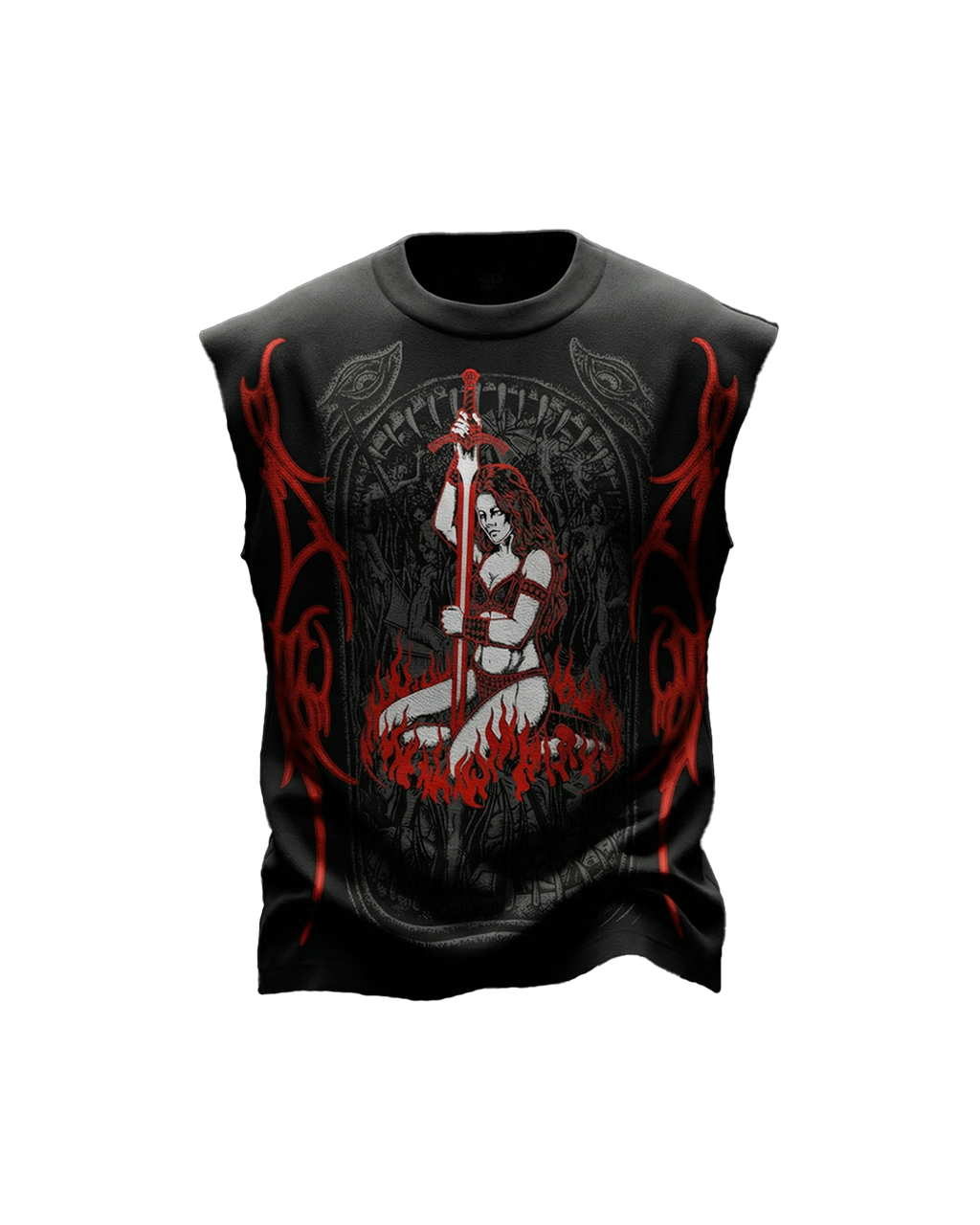 Nyra Black Vest