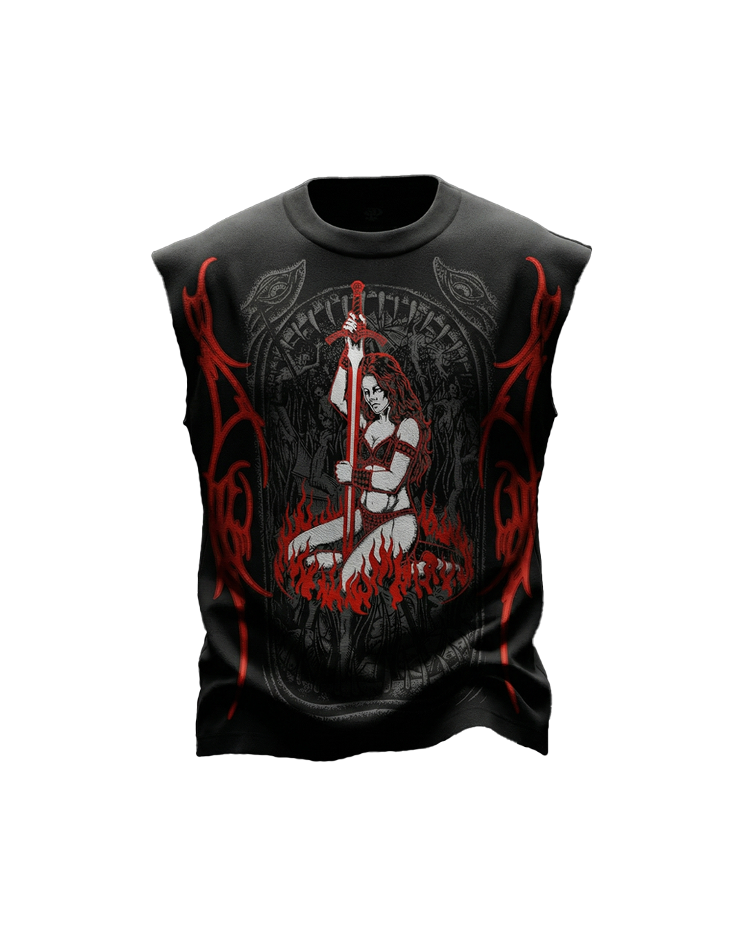 Nyra Black Vest