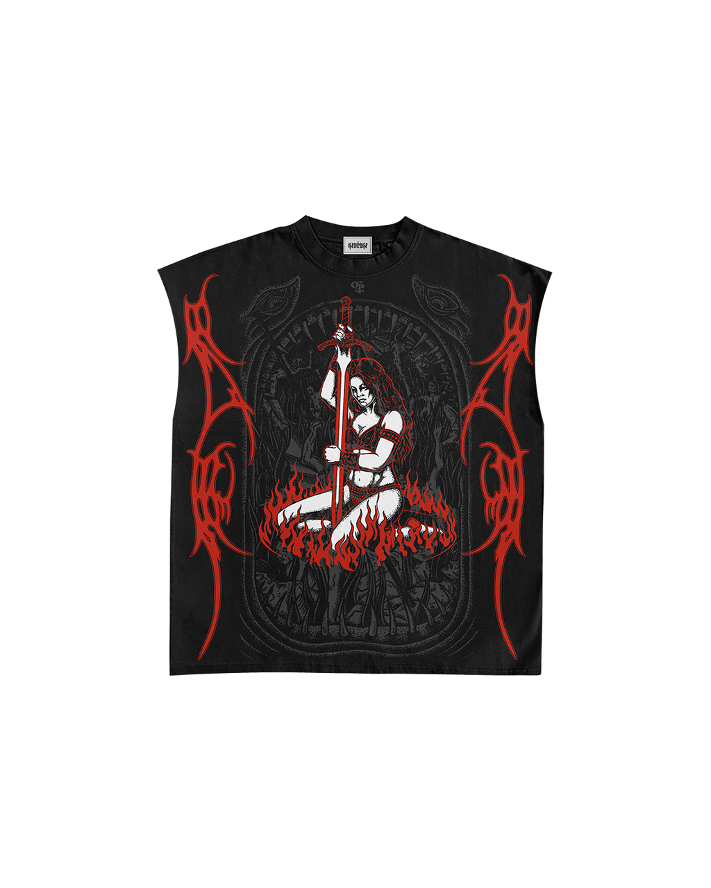 Nyra Black Vest