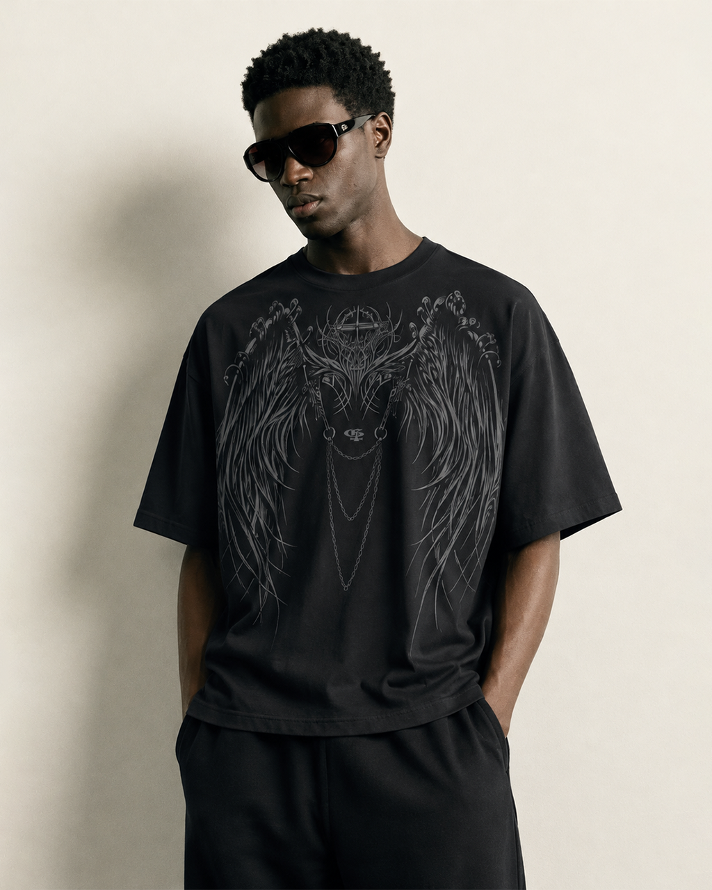 Quill Black Tshirt