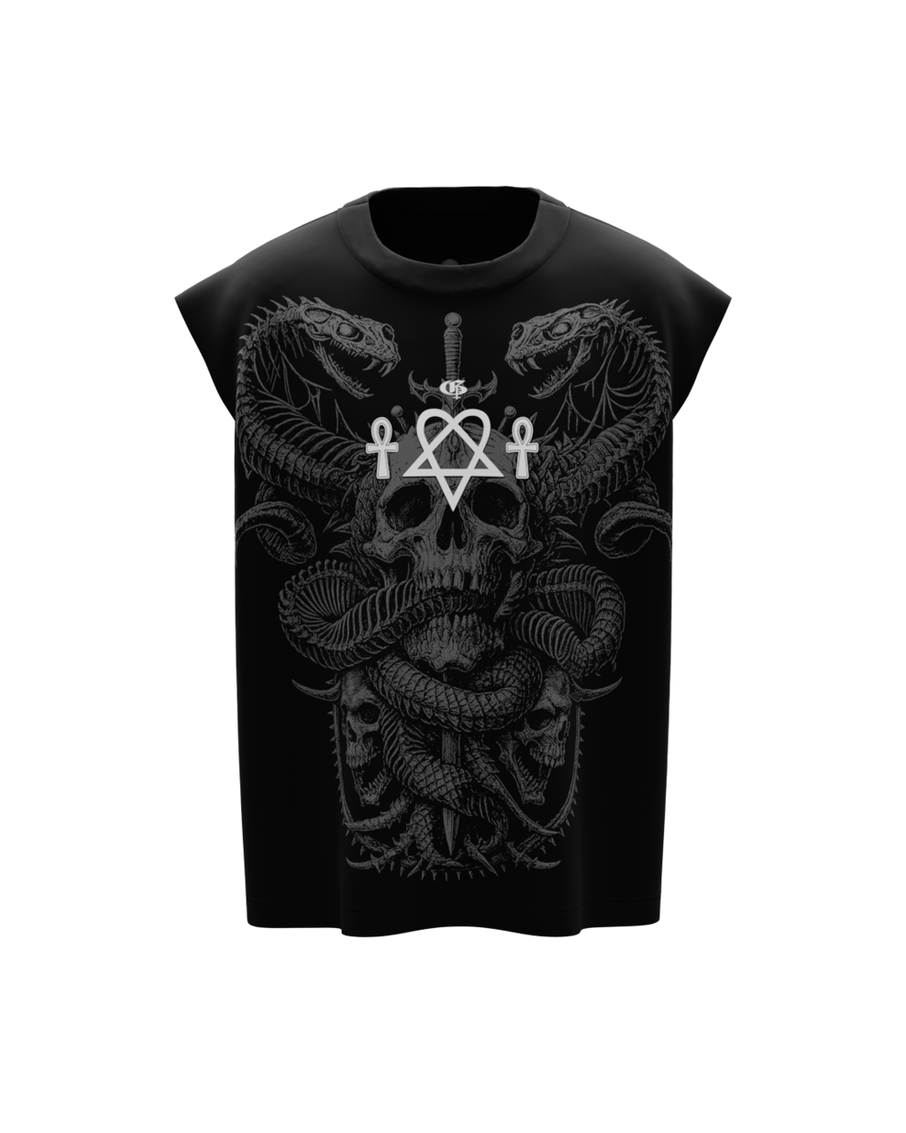 Slither Black Vest
