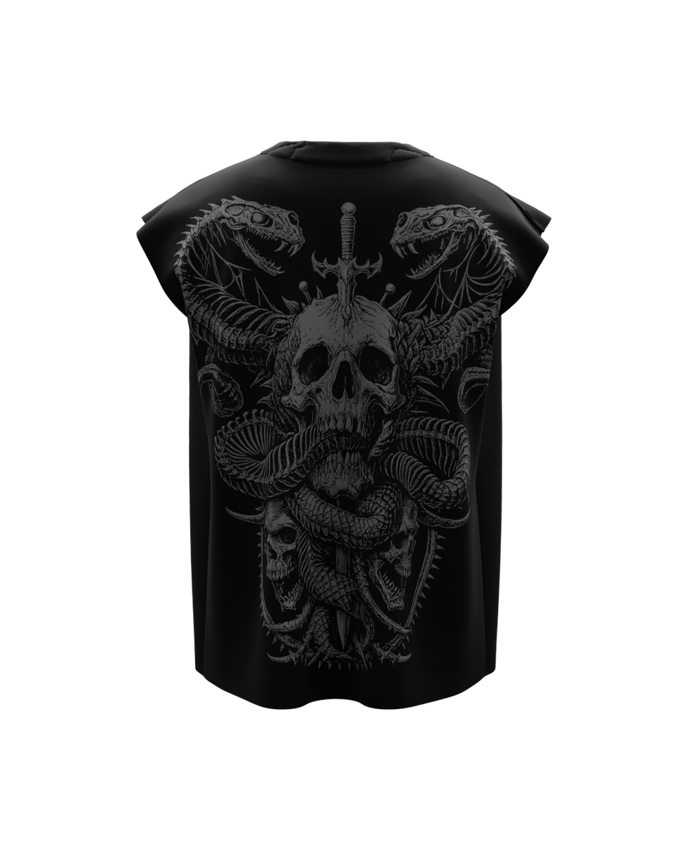 Slither Black Vest