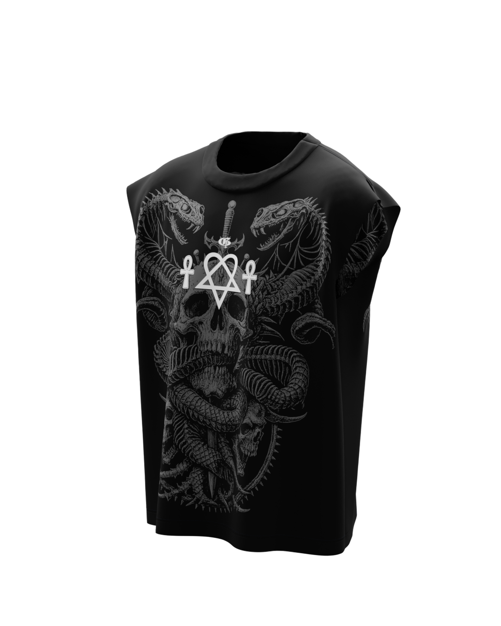Slither Black Vest