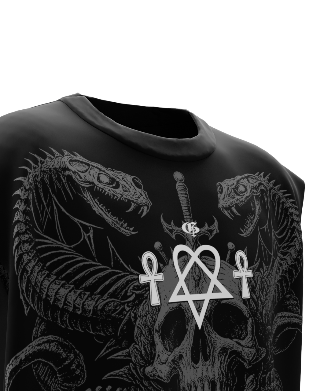 Slither Black Vest