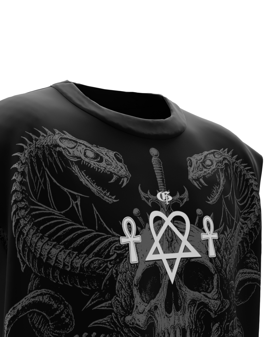 Slither Black Vest