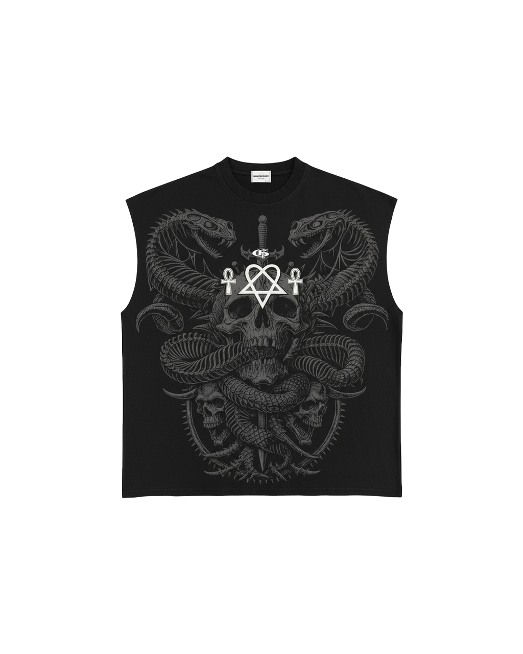 Slither Black Vest