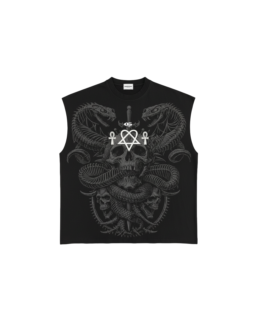 Slither Black Vest