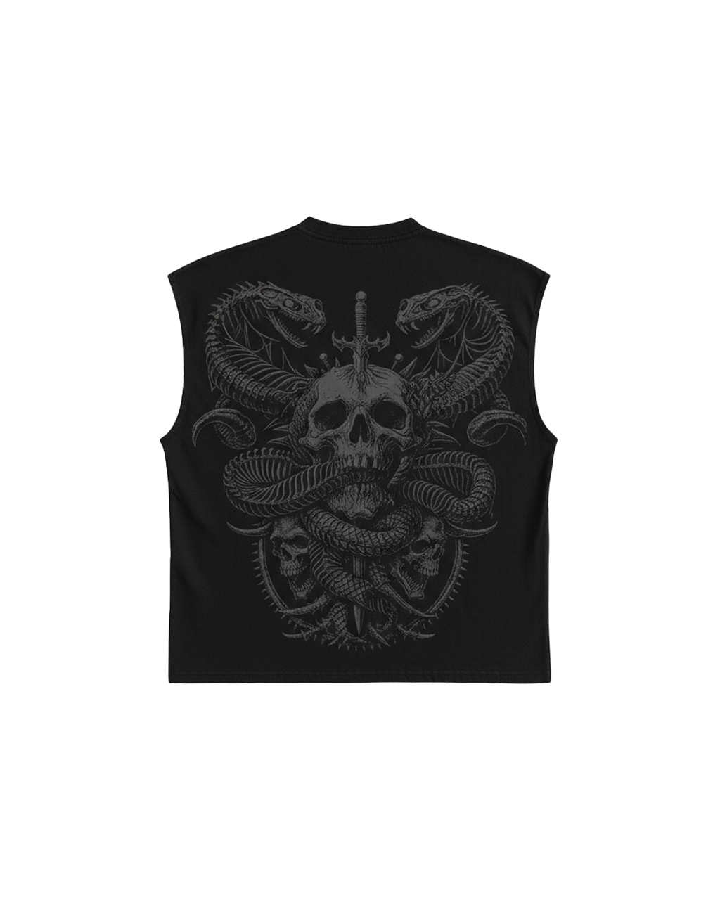 Slither Black Vest