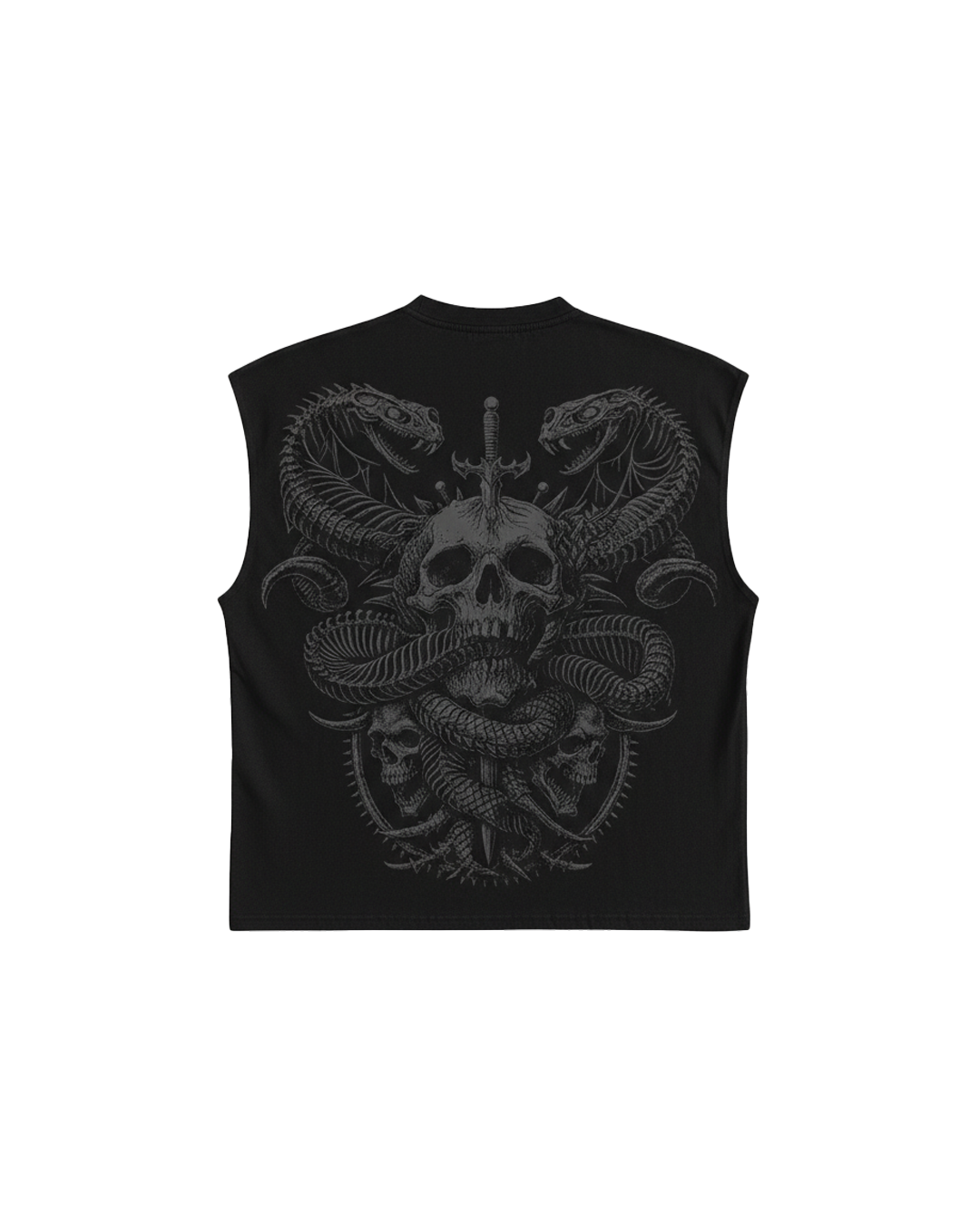 Slither Black Vest